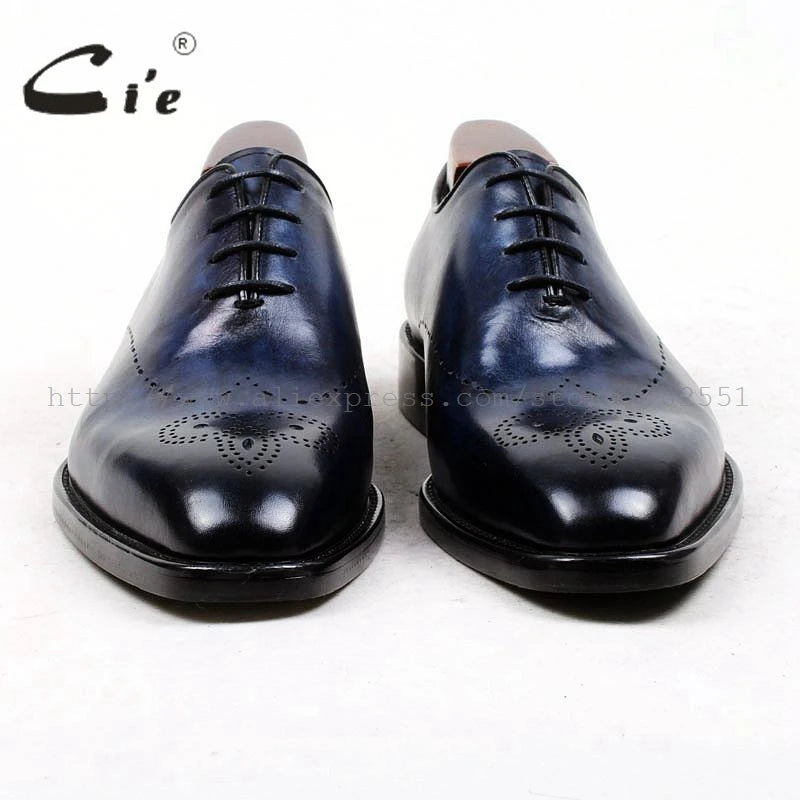 Cie Square Toe Whole Cut Handmade Bespoke Shoes