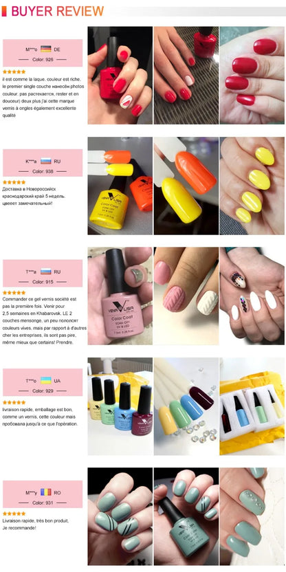 Venalisa Nail Color Gel Polish
