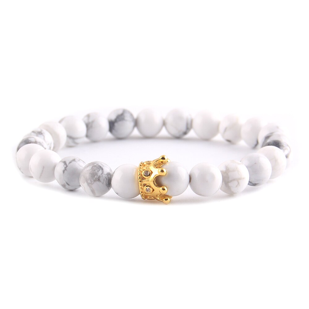 Luxury Natural Stone Beads Bracelet Set