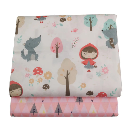 Syunss Cute Little Red Riding Hood Handmade Baby Bedding Patchwork