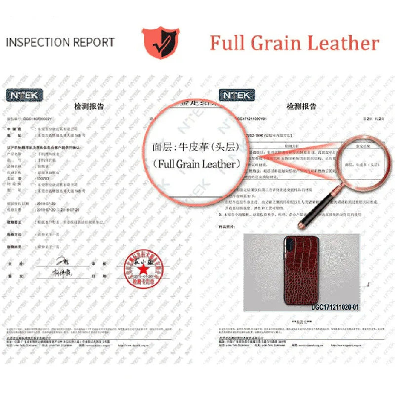 Full-Grain Leather Phone Case