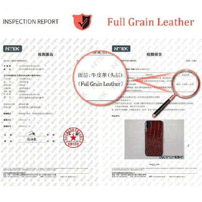 Full-Grain Leather Phone Case