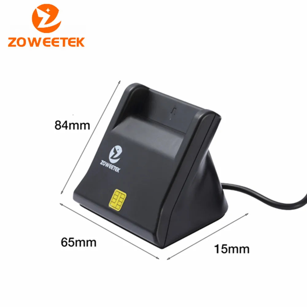 Zoweetek USB ID Smart Card Reader