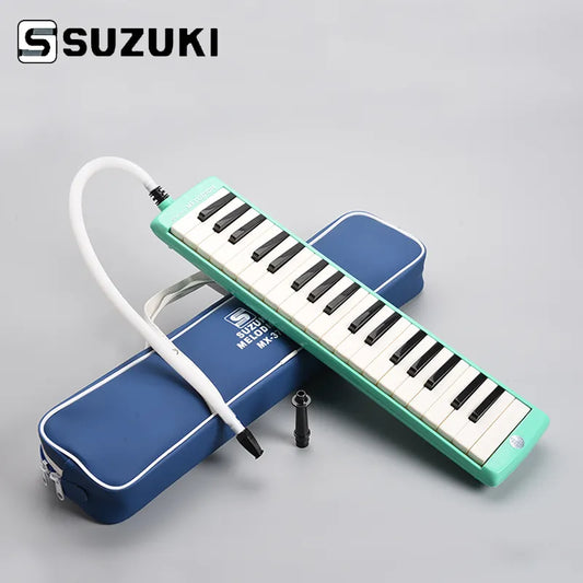 Suzuki MX-37D Alto 37 Key Professional Melodion Green Melodica