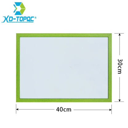A3 Magnetic Dry Erase Whiteboard with Wooden Frame