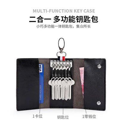 Leather Key Holder 6 Colors