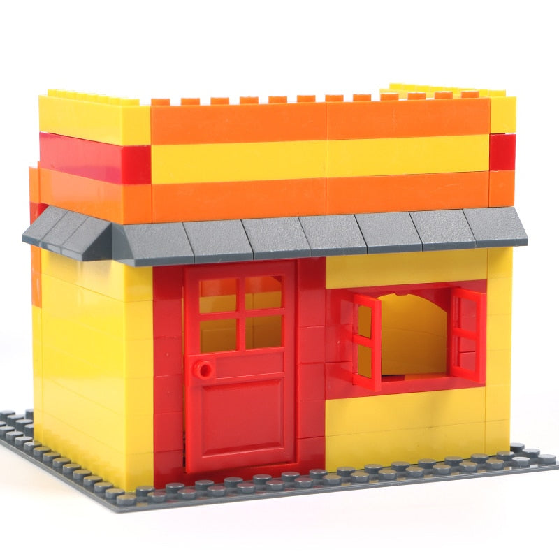 102pcs Door & Window Brick DIY House Building Blocks Toys