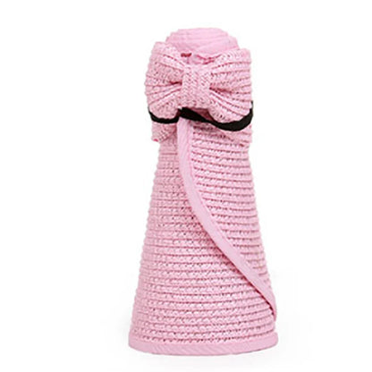 LaMaxPa Large Brim Hat Straw