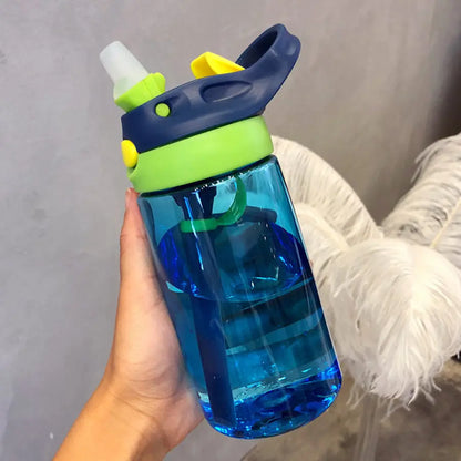 480ml Water Bottle With Straw