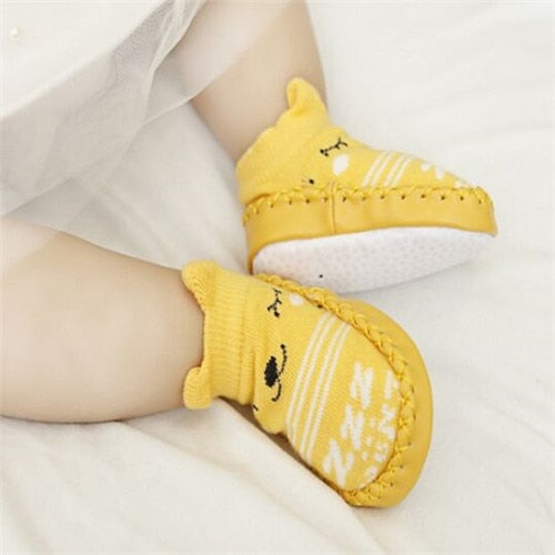 Infant First Walkers Leather Baby Shoes