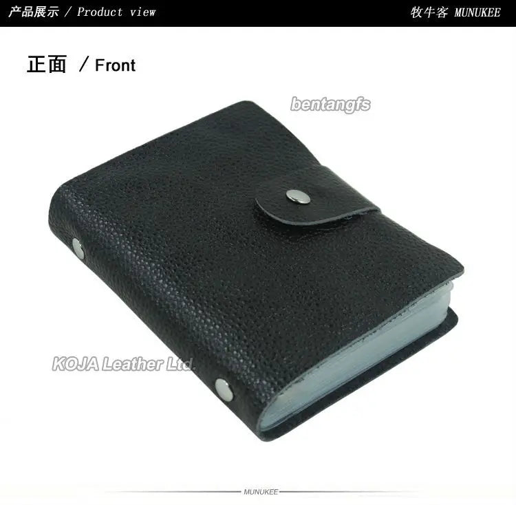 100% Genuine Leather Credit Card Holder