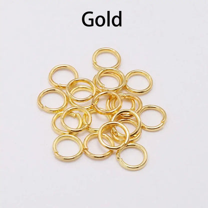 50-200Pcs/lot 3-20 mm Split Rings Connectors For DIY Jewelry