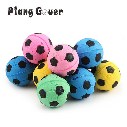 10Pcs Eva Colorful Ball Cat Toy