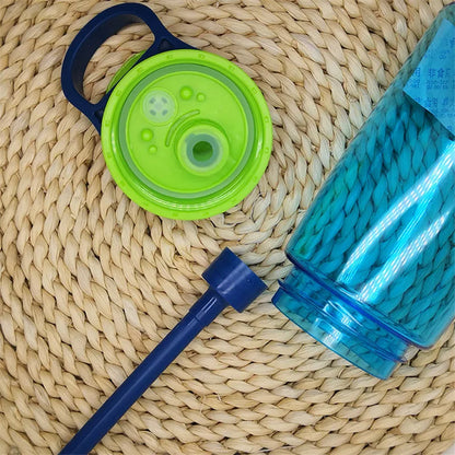 480ml Water Bottle With Straw