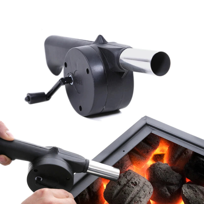 Manual BBQ Air Blower Fire Fan