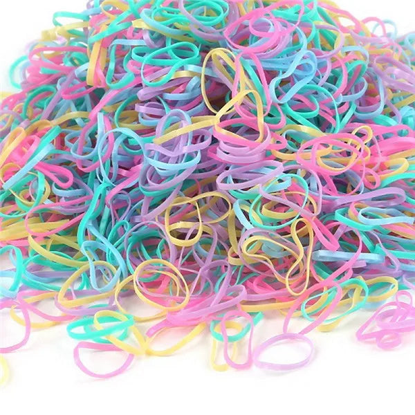 Baby & Girls Hair Elastic Bands Set
