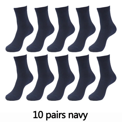 Men’s Bamboo Fiber Compression Socks 10 Pairs