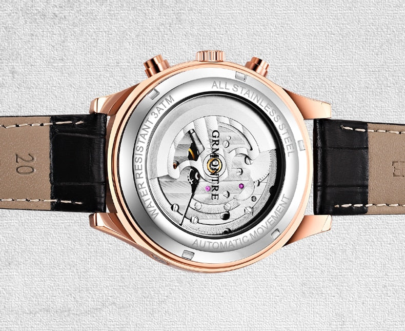 GRmontre tourbillon mechanical men watch