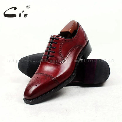 Cie Square Toe Custom Bespoke Men's Handmade Shoes