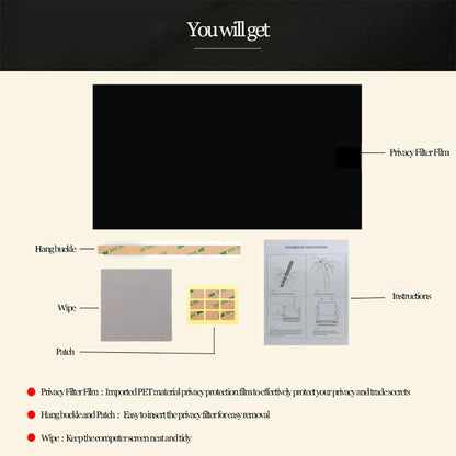 Laptop Privacy Screen Filter Film