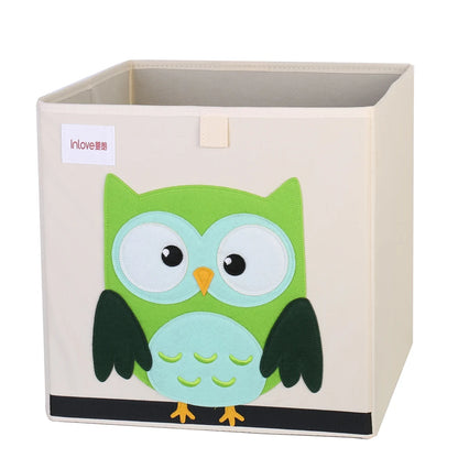 13 Inch Cartoon Animal Storage Bin