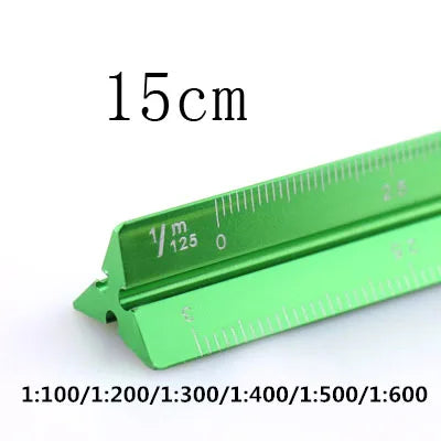 Aluminium Triangular Scale Ruler