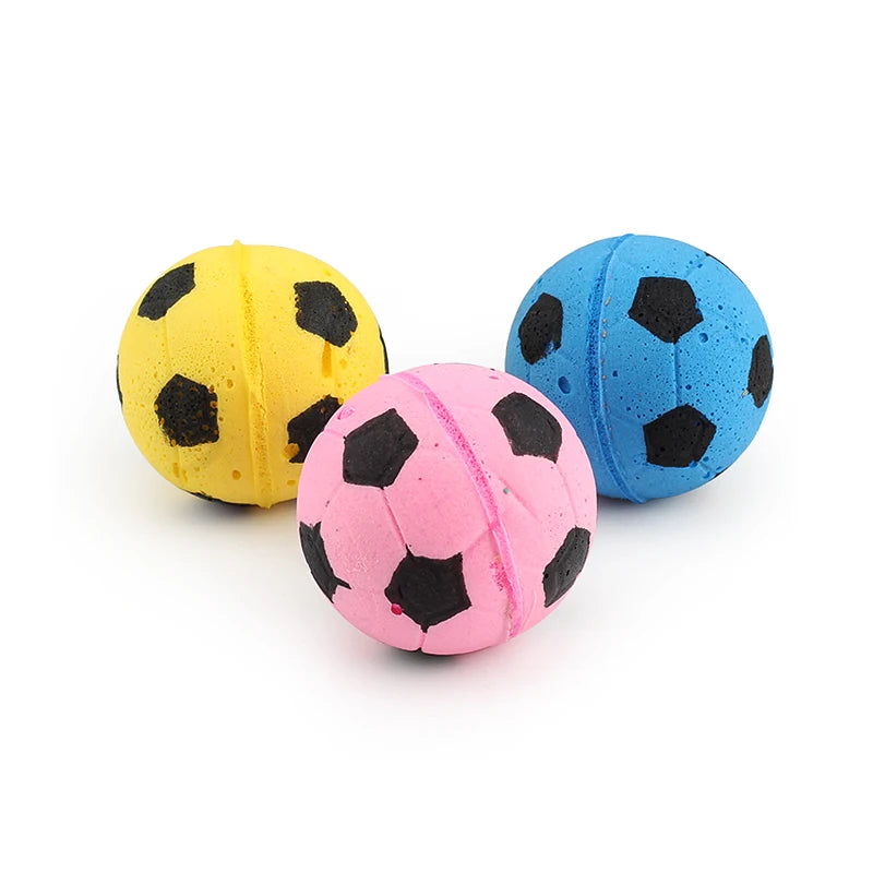 10Pcs Eva Colorful Ball Cat Toy