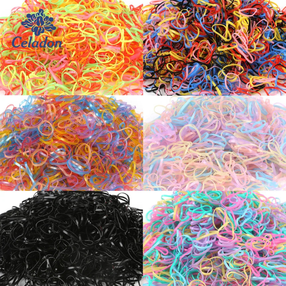 Baby & Girls Hair Elastic Bands Set