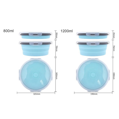 Collapsible Silicone Lunch Box