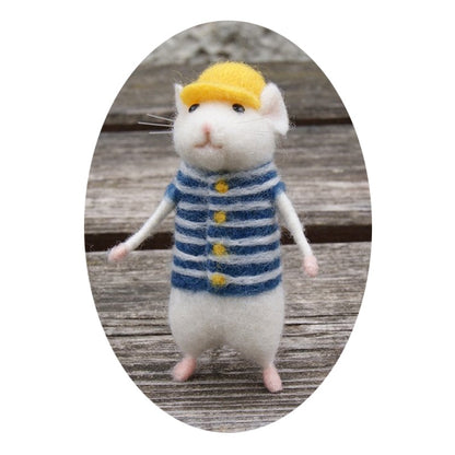 Lovely Mouse Handmade Animal Toy Doll