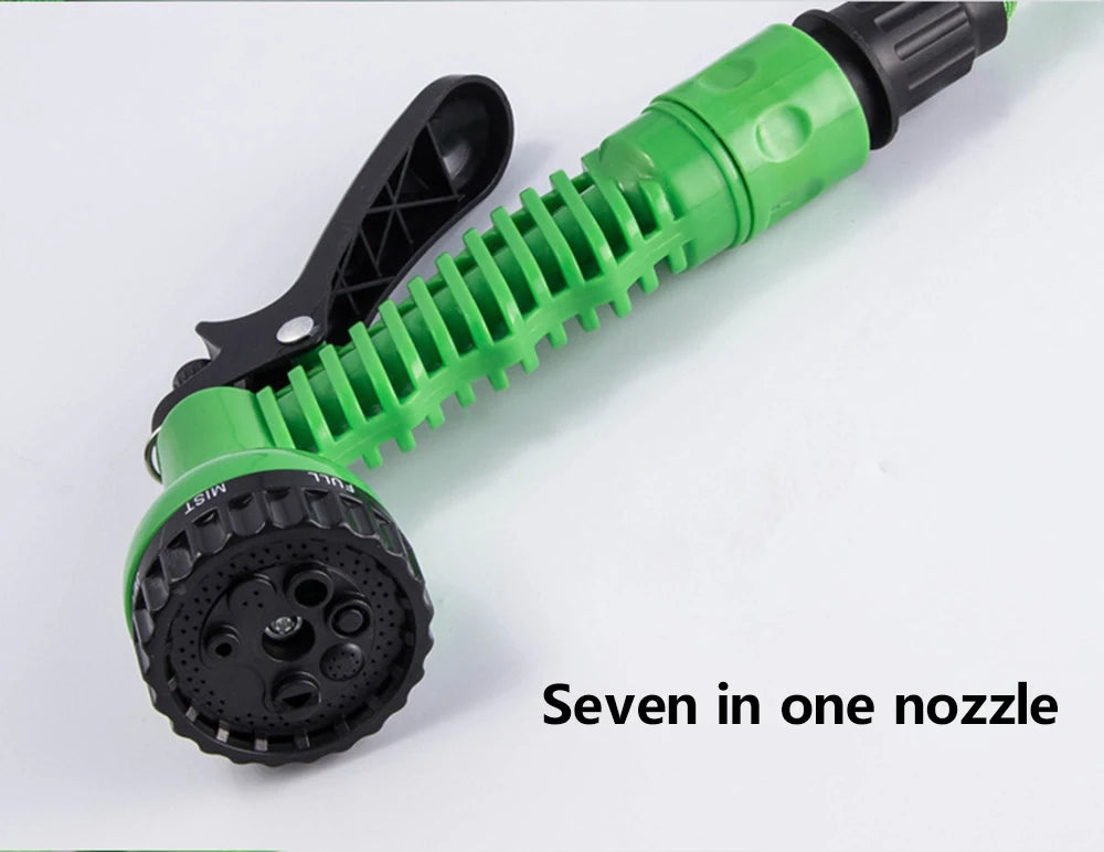 Expandable Garden Hose with Spray Gun