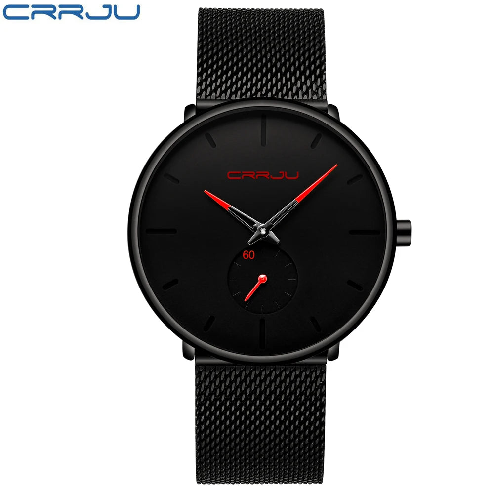 2150 Men's Stainless Steel Blue Quartz Watch