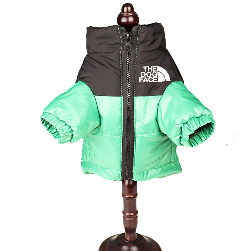 Large Reflective Dog Winter Jacket
