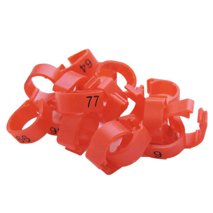 Numbered Bird Leg Identification Rings
