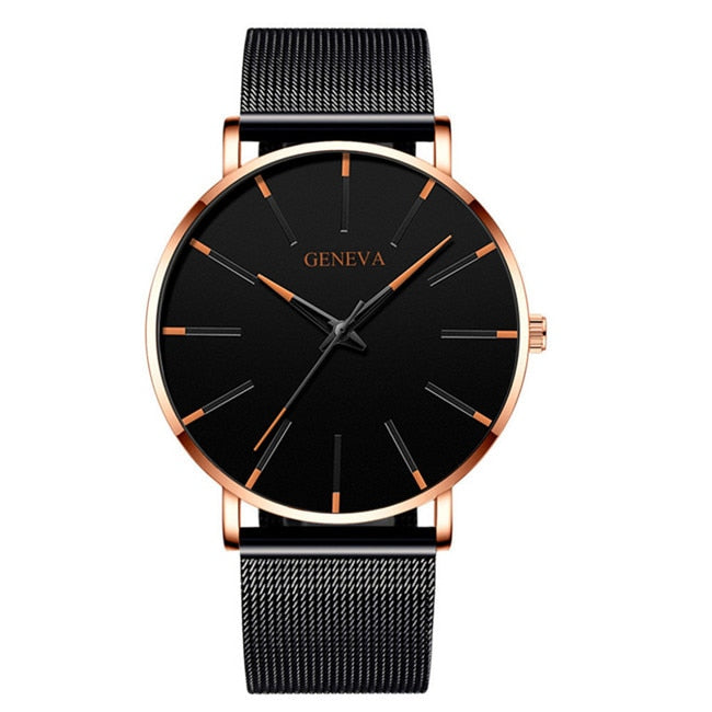 2023 Minimalist Men's Ultra Thin Watch