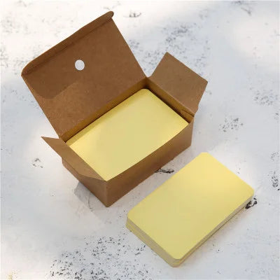 Blank Kraft Message Cards