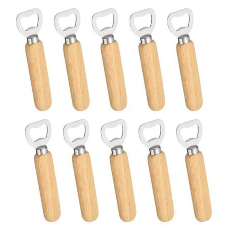 Wooden Handle Bottle Opener