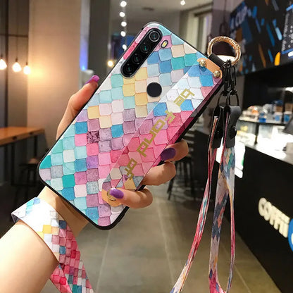 Mobile Phone Case – Neck Wrist Strap Lanyard Phone Holder Cover SoCouple Case For Xiaomi