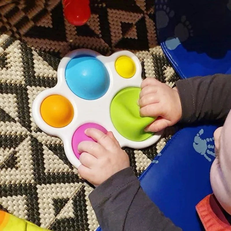 Baby Montessori Exercise Board Rattle Puzzle