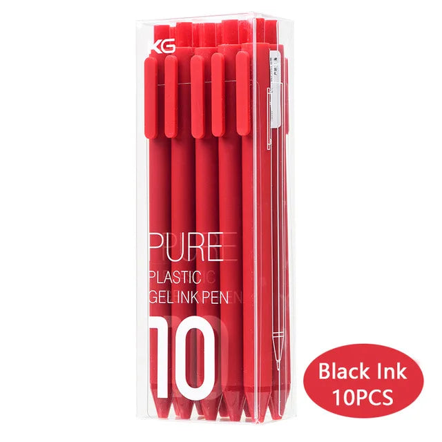 Kaco 10pcs 0.5mm Gel Pen Set