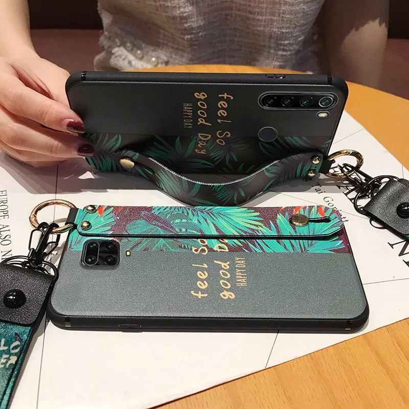 Mobile Phone Case – Neck Wrist Strap Lanyard Phone Holder Cover SoCouple Case For Xiaomi