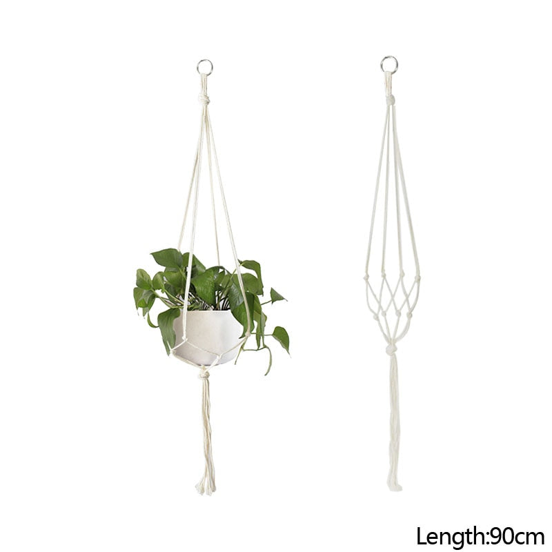 Macrame Handmade Plant Hanger Baskets