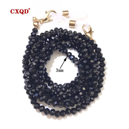 Women's Fashion Reading Glasses Chain Beaded Eyeglass Strap