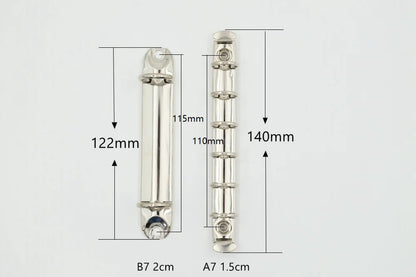 Metal Loose-Leaf Binder Rings