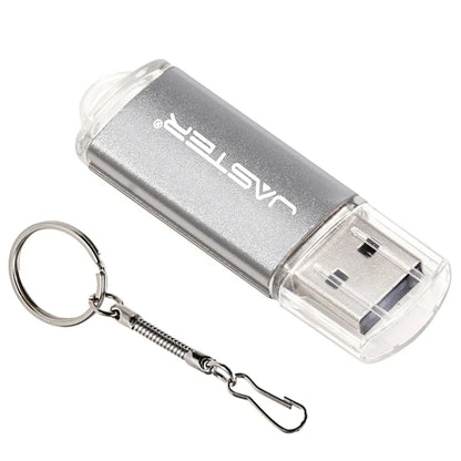 Portable USB 2.0 Memory Stick with Key Ring – Multiple Capacities & Colors