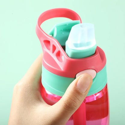 480ml Water Bottle With Straw