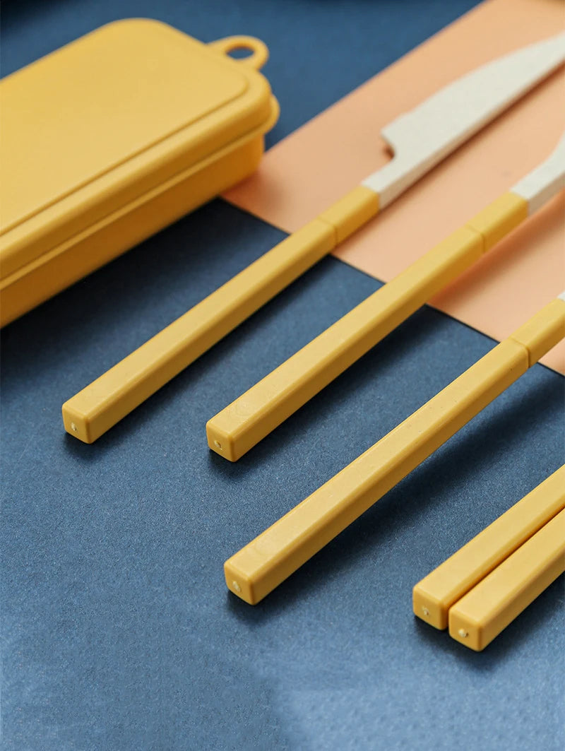 Portable Wheat Straw Cutlery Set