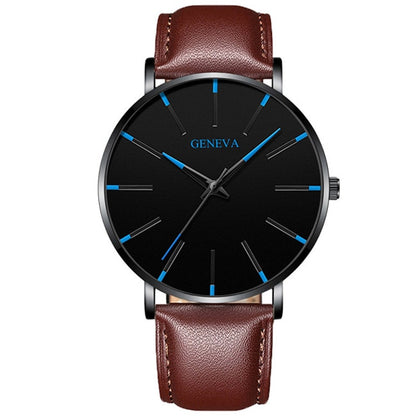 2023 Minimalist Men's Ultra Thin Watch