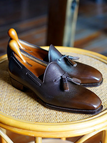 Cie Fiddle-Back /Beveled Waist Loafers