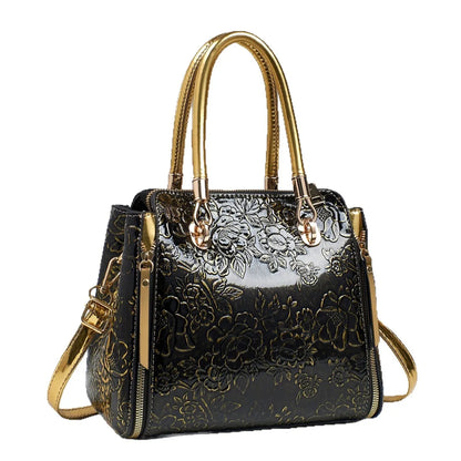 Embossed PU Tote Bag